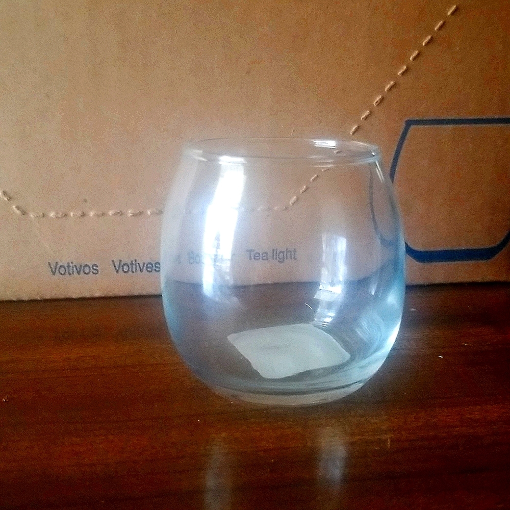 COPY - Crisa by Libby Glass 2 1/2" Clear Round Glass